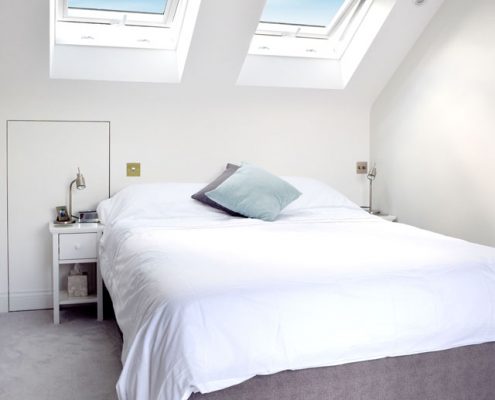 exterior view of Lancaster Road North London Loft Conversion