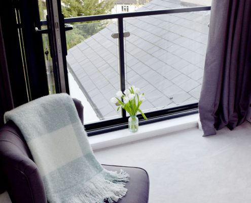 Lancaster Road balcony installation for loft conversion