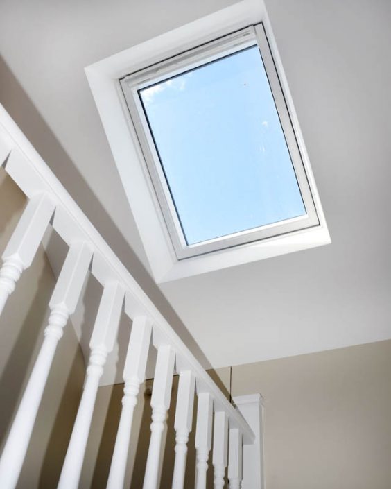 more skylights to the main loft room
