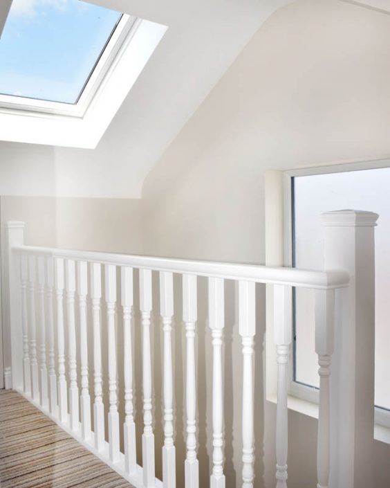 staircase installed with bannister