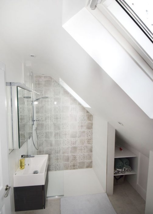 fitted bathroom in loft conversion