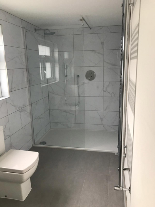 ardern road bathroom in loft